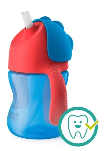 Philips AVENT Hrnček  Bendy s ohybnou slamkou chlapec 200 ml