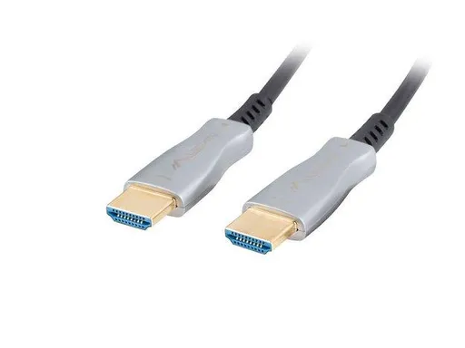 LANBERG HDMI M/M V2.0 KÁBEL 10M OPTICKÝ ČIERNY AOC
