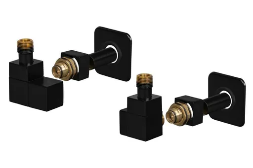 HOPA - EDGE-SET, rohový hranatý ventil (Z6) - Farba - Čierna , Variant - Ľavá RDEDGESETLB