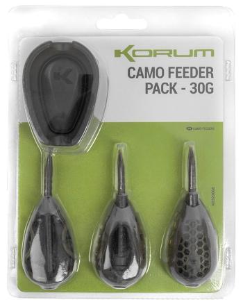 Korum Sada Krmítek Camo Feeder Pack 30g