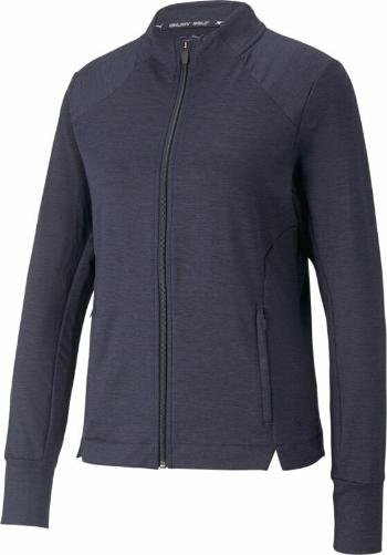 Puma Cloudspun Heather Full Zip Navy Blazer Heather M Bunda