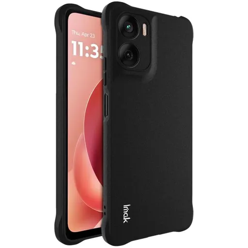 IMAK Ochranný obal pre Motorola Moto G06 / G06 Power MATTE BLACK