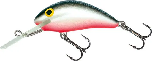 Salmo wobler rattlin hornet floating grey silver 4,5 cm 6 g