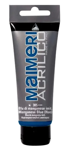 MAIMERI ACRILICO - Akrylové farby 385 - manganese blue hue, 0,075 L