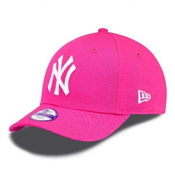 DETSKÁ NEW ERA 9FORTY CHILD MLB LEAGUE BASIC NEW YORK YANKEES PINK WHITE - UNI