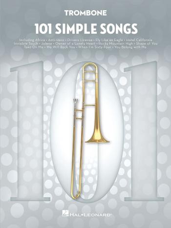 Hal Leonard 101 Simple Songs for Trombone Noty