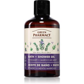 Green Pharmacy Rosemary & Moroccan Mint Bath Oil ošetrujúci sprchový olej 250 ml