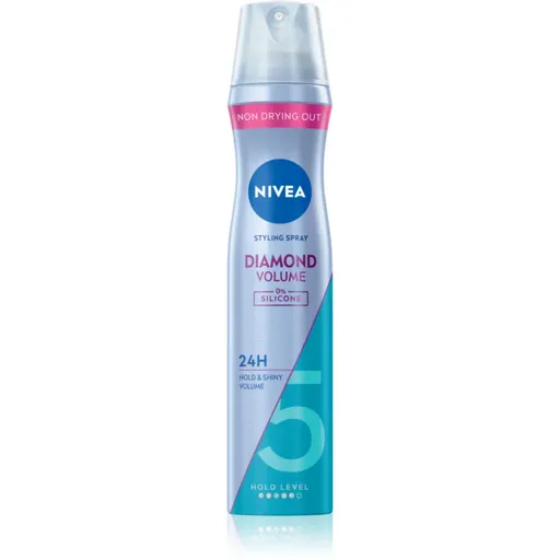 NIVEA Diamond Volume lak na vlasy 250 ml