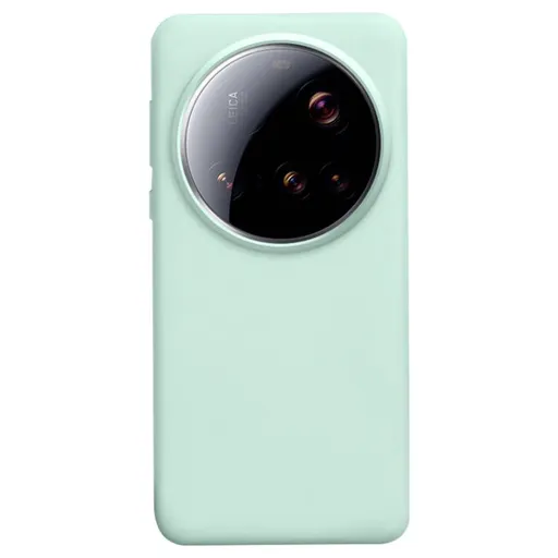 PROTEMIO LIQUID SILICONE Kryt pre Xiaomi 15 Ultra svetlozelený