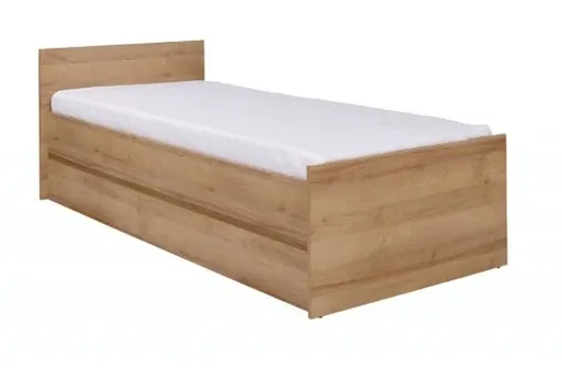 ArtMadex Jednolôžková posteľ COSMO C08 | dub riviera 80 x 200 cm