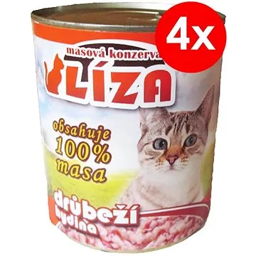 LÍZA 800 g hydinová, 4 ks (8594025083886)