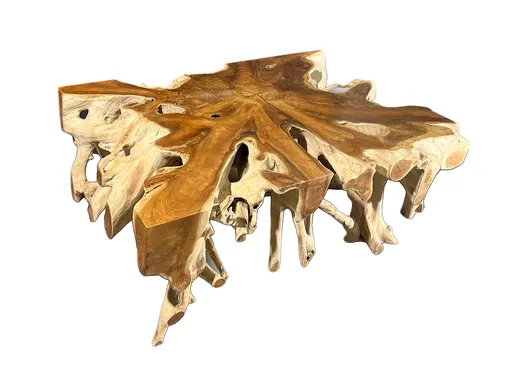 DEOKORK Teakový stolík BRANCH XIX