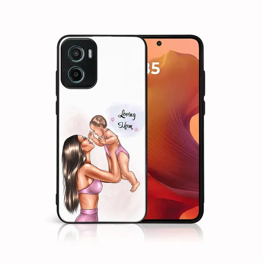MY ART Ochranný kryt pre Motorola Moto G05 / Moto E15 LOVING MOM (115)