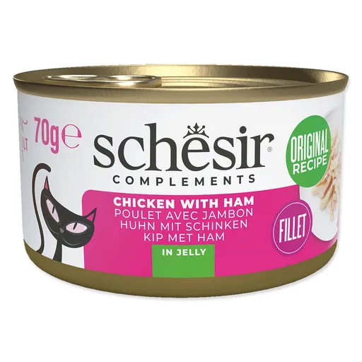 Konzerva SCHESIR kura a šunka v želé 70g