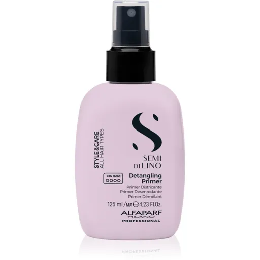 Alfaparf Milano Semi di Lino Style&Care Detangling Primer prípravný krém na vlasy pred stylingom pre jednoduché rozčesávanie vlasov 125 ml