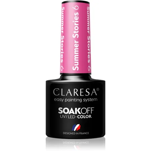 Claresa SoakOff UV/LED Color Summer Stories gélový lak na nechty odtieň 6 5 g