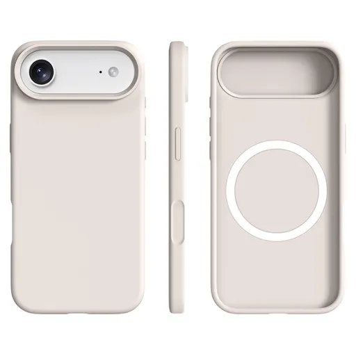 RUBBER MAGSAFE Silikónový kryt pre Apple iPhone Air béžový