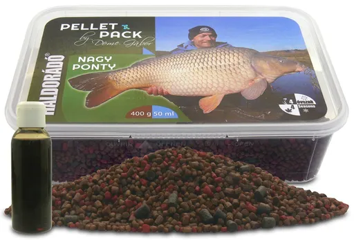 Haldorado pelety pellet pack by döme gábor 400 g + 50 ml aróma - veľký kapr