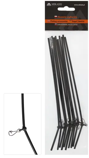 Mikado prejazd tube anti tangle with snap 20 cm 30 ks
