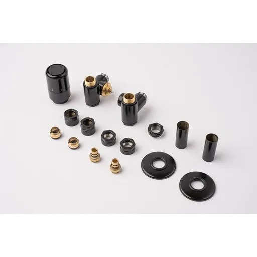 P.M.H. Runa termostatický ventil pre ústredné vykurovanie 6x7 cm čierná RUN-L-B