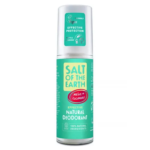 SALT OF THE EARTH Prírodný minerálny dezodorant spray Melon