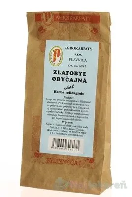 AGROKARPATY ZLATOBYĽ OBYČAJNÁ vňať, 30g