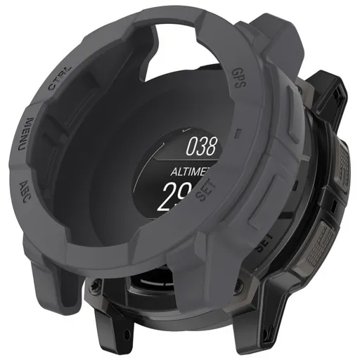 TPU HALF COVER Kryt pre Garmin Instinct 3 AMOLED 50mm šedý