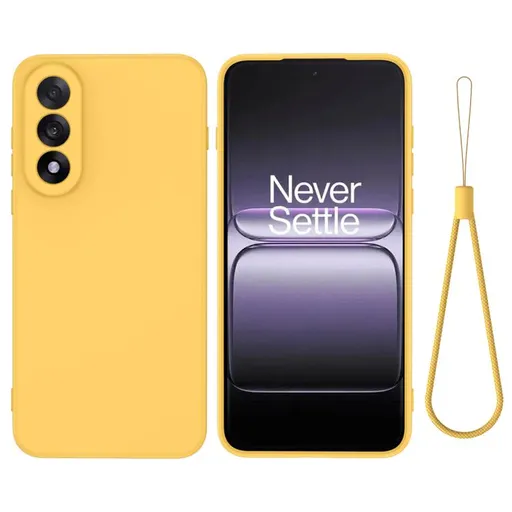 RUBBER Ochranný obal pre OnePlus Nord 5 5G žltý