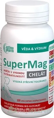 Astina SuperMag B6 chelat 100 kapsúl