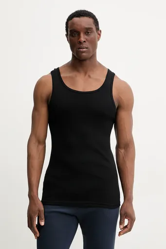 Bavlnené tričko Resteröds ORIGINAL ribtank GOTS 2-pak