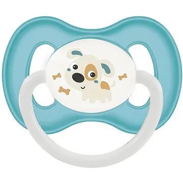 Canpol babies Cumlík kaučukový 0 – 6 mesiacov tyrkysový (5901691811881)