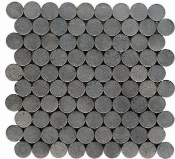 Mozaika Mosavit Circular negro 30x30 cm mat CIRCULARNE