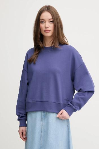 Bavlnená mikina United Colors of Benetton tmavomodrá farba, s potlačou, 3UNID109A