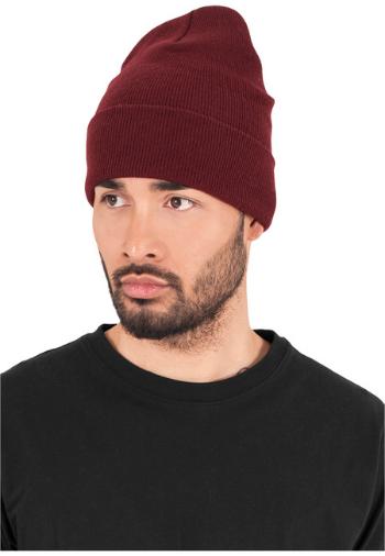 Urban Classics Heavyweight Long Beanie maroon - UNI