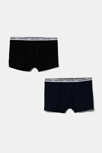 Detské boxerky Calvin Klein Underwear 2-pak čierna farba, B70B700506