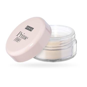 PUPA Milano Transparentný a fixačný zmatňujúci púder Prime Me (Setting Powder) 4,5 g 001 Translucent