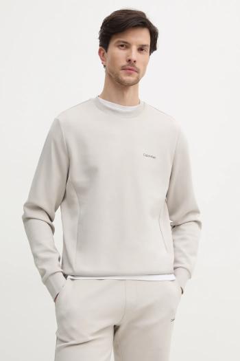 Mikina Calvin Klein pánska, šedá farba, jednofarebná, K10K109926