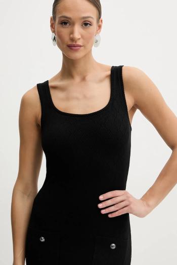 Šaty Guess HOLLAND čierna farba, mini, priliehavé, W5RK17 Z2YJ2