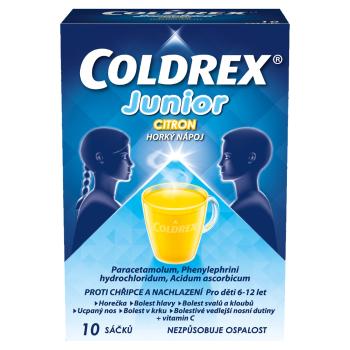 COLDREX Junior Citrón 10 vreciek