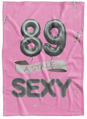 Deka Stále sexy – Ružová (vek: 89, Podšitie baránkom: NE)