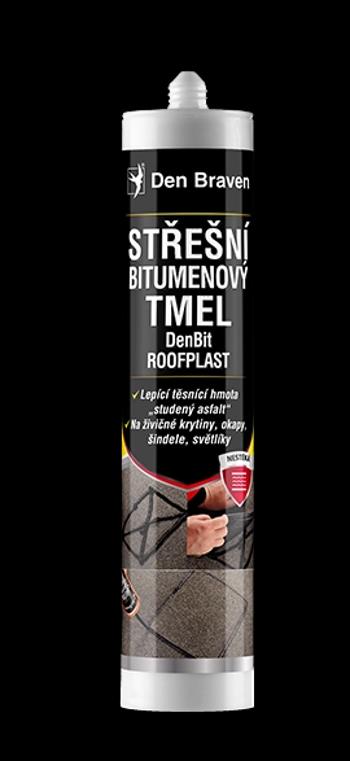 DENBIT ROOFPLAST - Strešný bitúmenový tmel cierna 310 ml