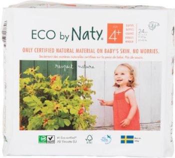 ECO BY NATY 4+ Maxi+, 24 ks (9-20 kg) - jednorázové plienky