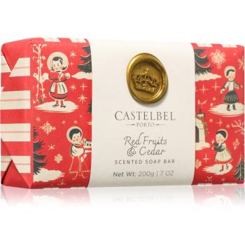 Castelbel Porto Red Fruits & Cedar tuhé mydlo na ruky 200 g