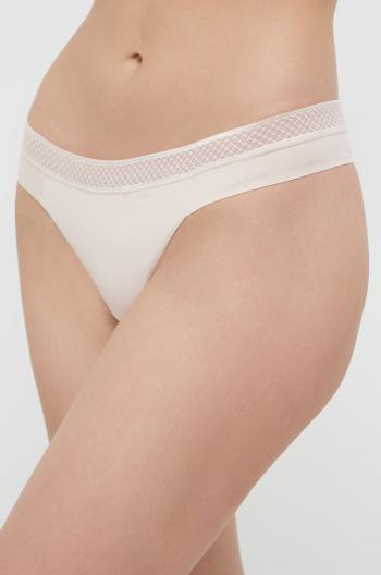 Tangá Calvin Klein Underwear žltá farba, 000QF6307E