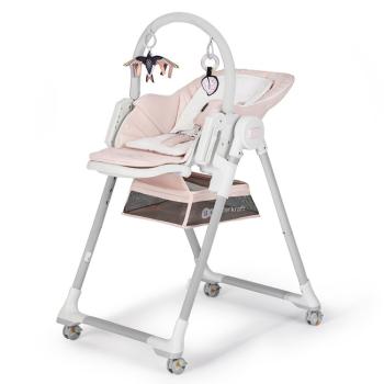 Kinderkraft Lastree Pink,KINDERKRAFT SELECT Stolička jedálenská Lastree Pink, Premium