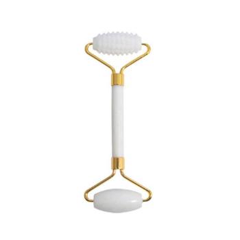 Venoc White Marble Acupressure Roller masážny valček na tvár 1 ks