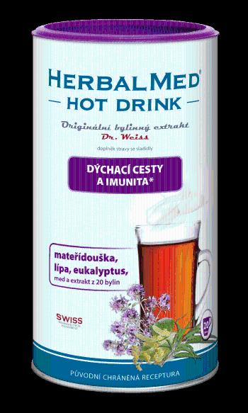 DR.WEISS Herbalmed HotDrink dýchacie cesty 180 g