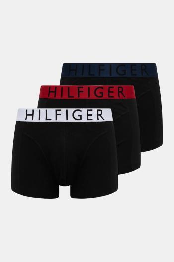 Boxerky Tommy Hilfiger 7-pak pánske, čierna farba, UM0UM03472