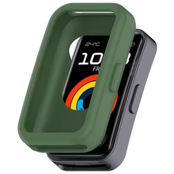 TPU HALF COVER Kryt pre Huawei Band 10 / Band 9 / Band 8 tmavozelený