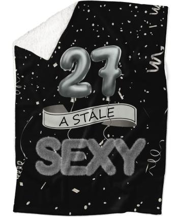 Deka Stále sexy – Čierna (vek: 27, Podšitie baránkom: ÁNO)